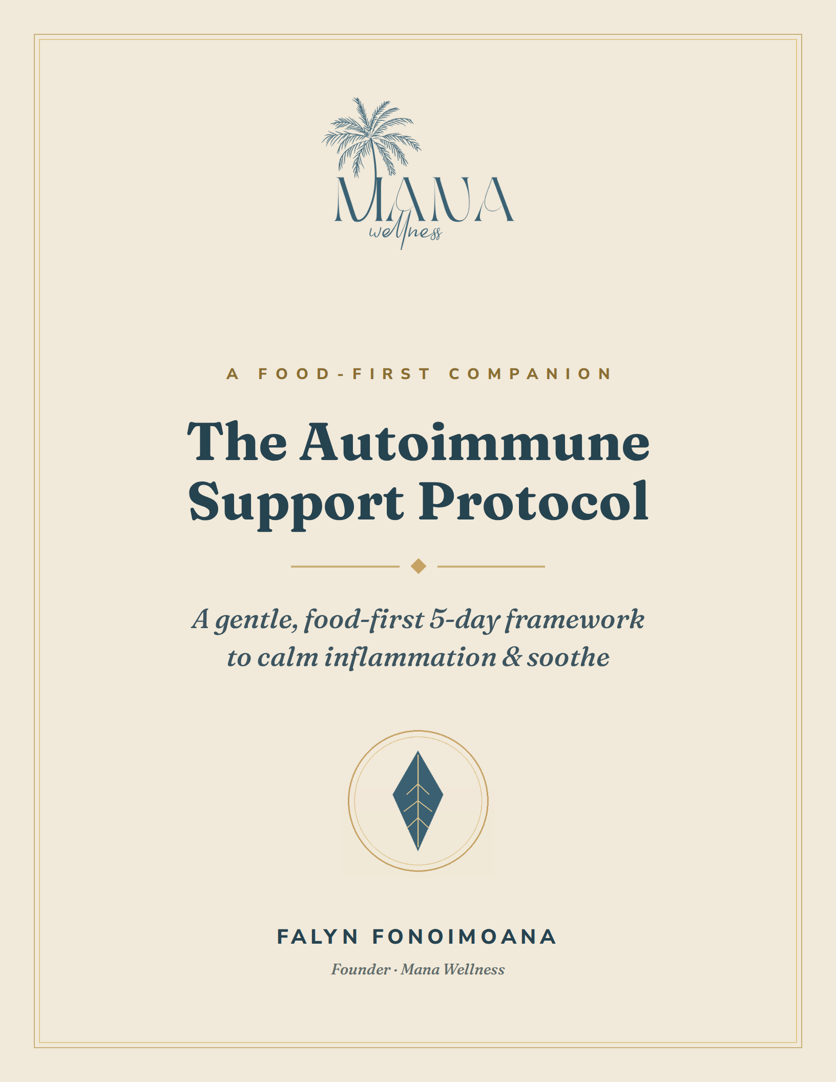 The Autoimmune Support Protocol