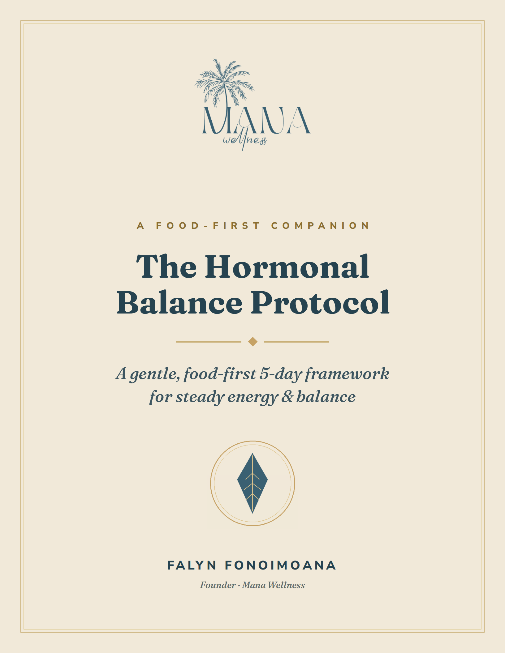 The Hormonal Balance Protocol